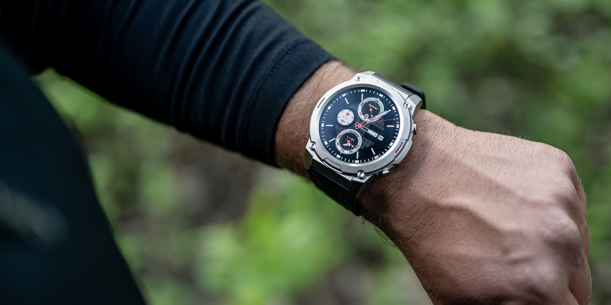 Smartwatch Zeblaze Vibe 7 - czarny - Dla najbardziej wymagających